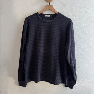 Alex Mill Heavyweight Striped Long Sleeve Shirt